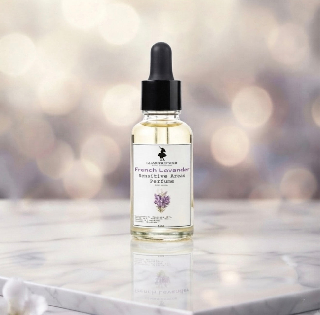 French lavender Bikini serum