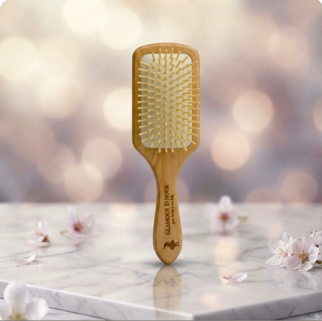 Bamboo hair brush