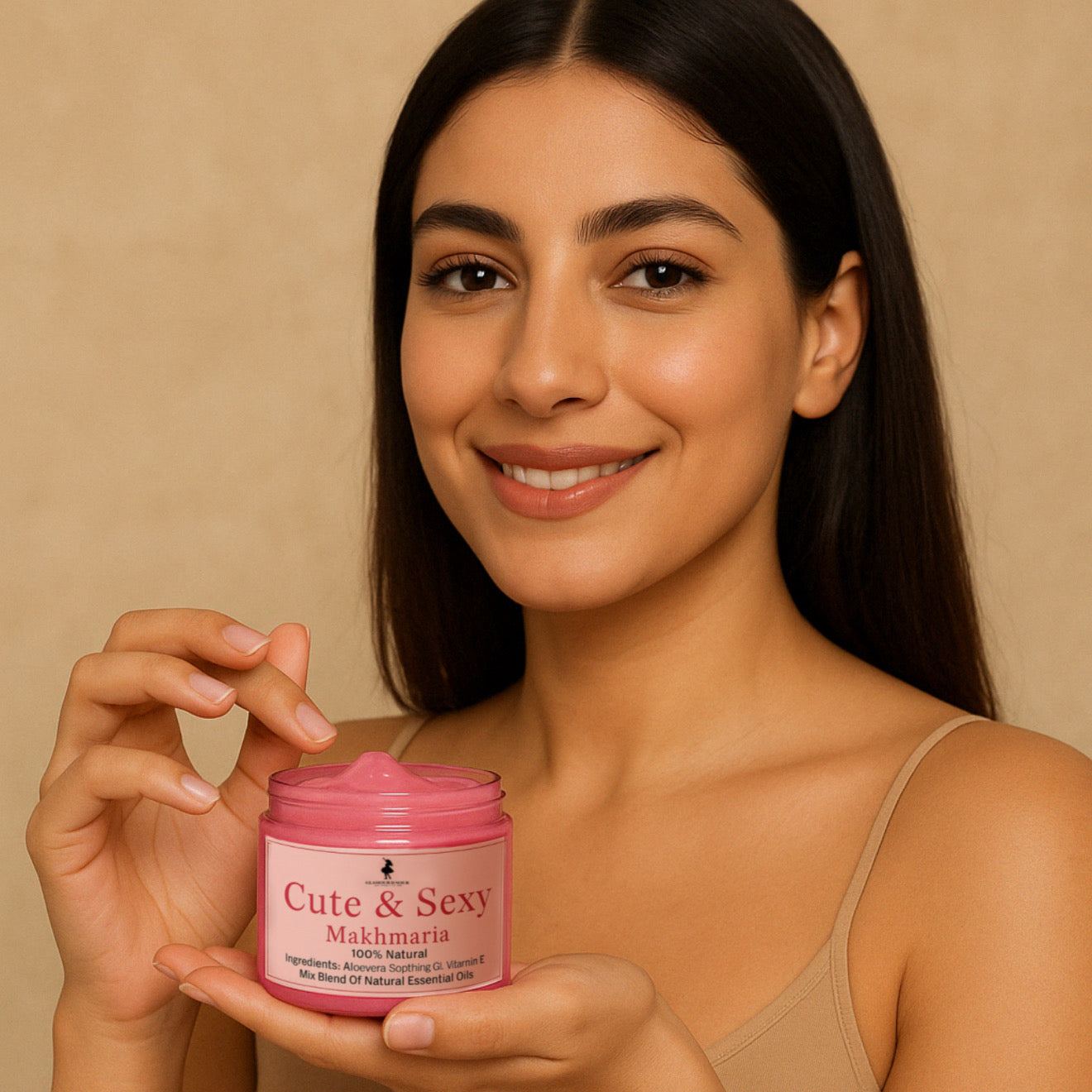 Cute and sexy gel makhmaria