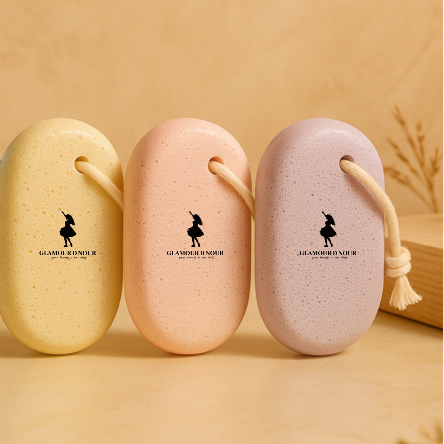 Natural pumice stone