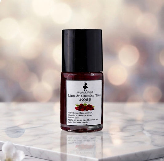 lips & cheeks tint ( Rose) 15 ml