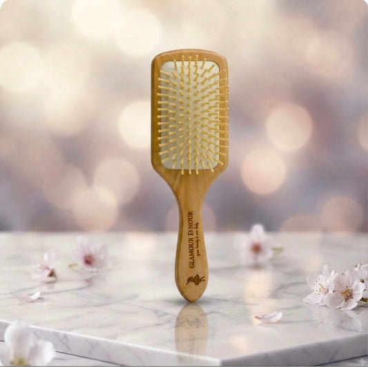 Bamboo hair brush