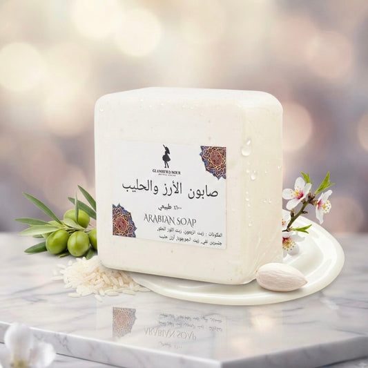 صابون حليب الأرز