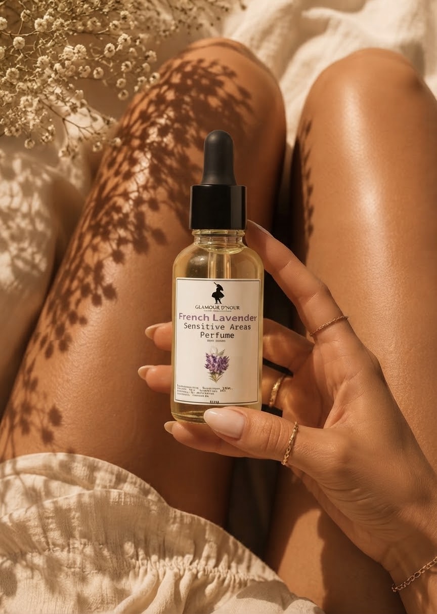 French lavender Bikini serum