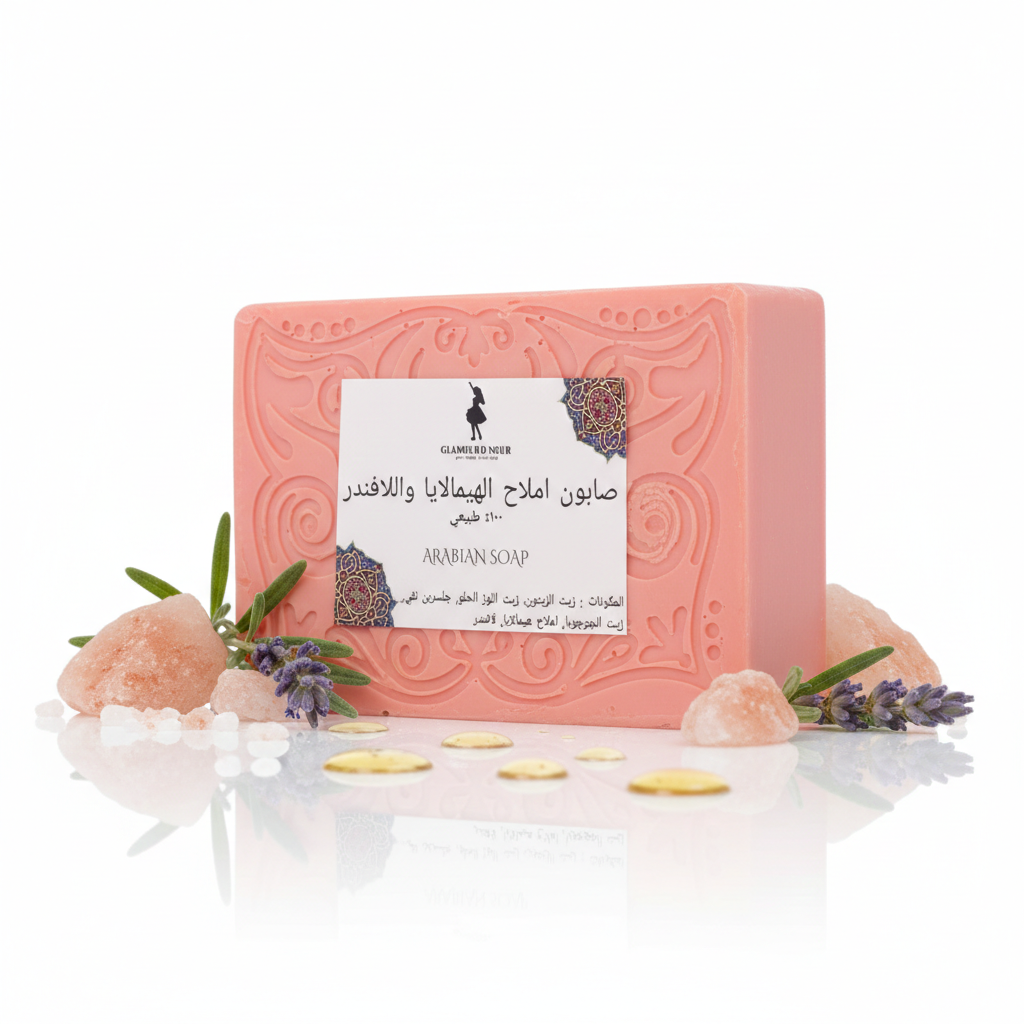 Himalayan salts and lavender Soap