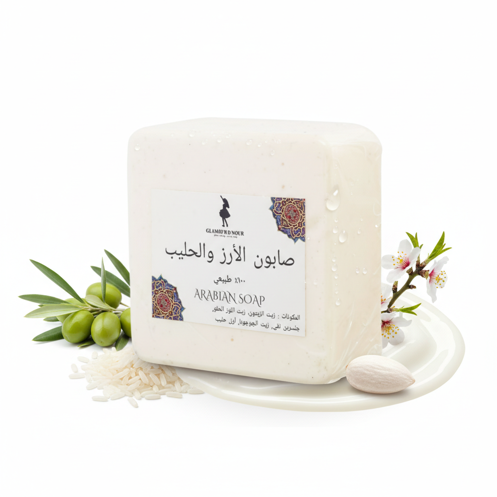 صابون حليب الأرز