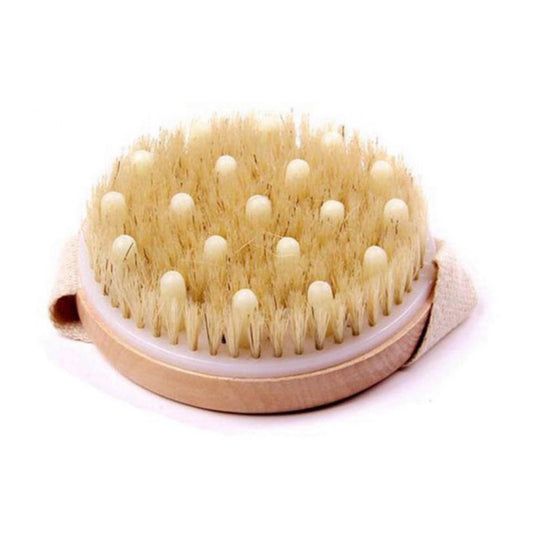 Dry Exfoliating Handle Body Brush & Massager